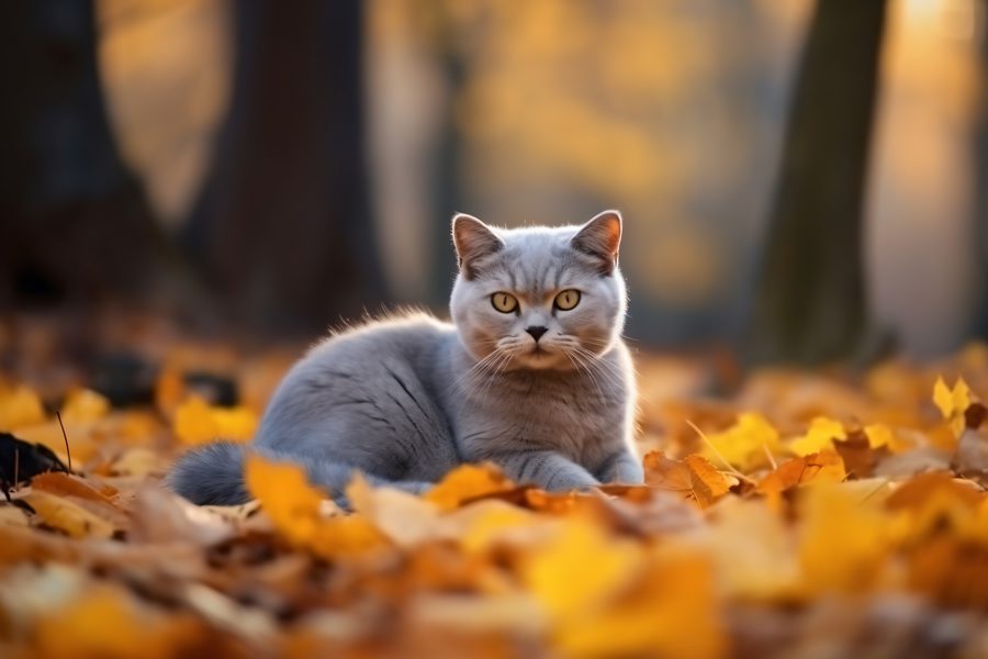 ¿Cómo afecta el otoño a los gatos?